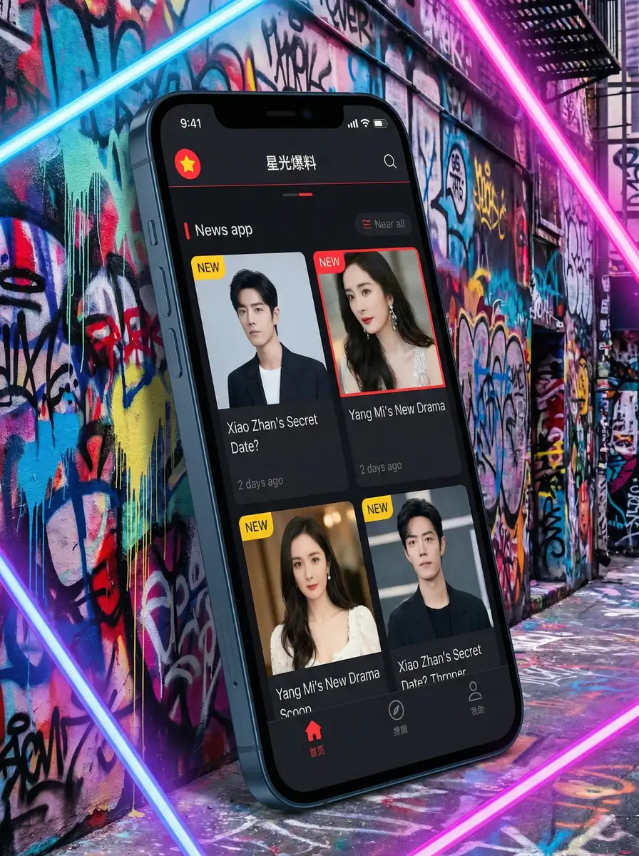 美女照片 APP界面展示 - 掌上吃瓜神器